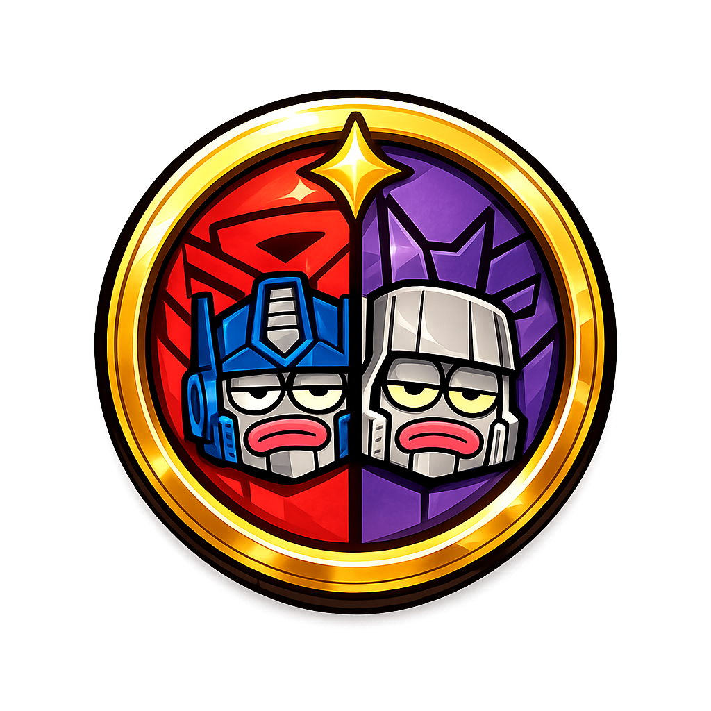$MEMEFORMER faction coin: Autobull vs Dumptikon