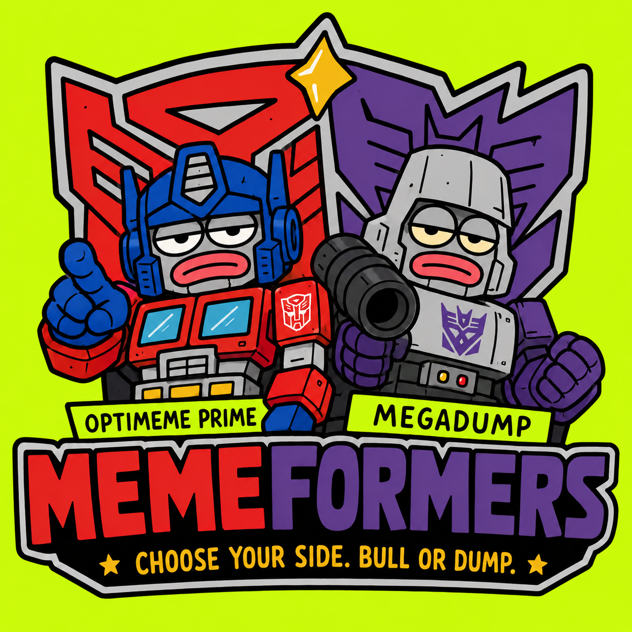 Official MemeFormers logo